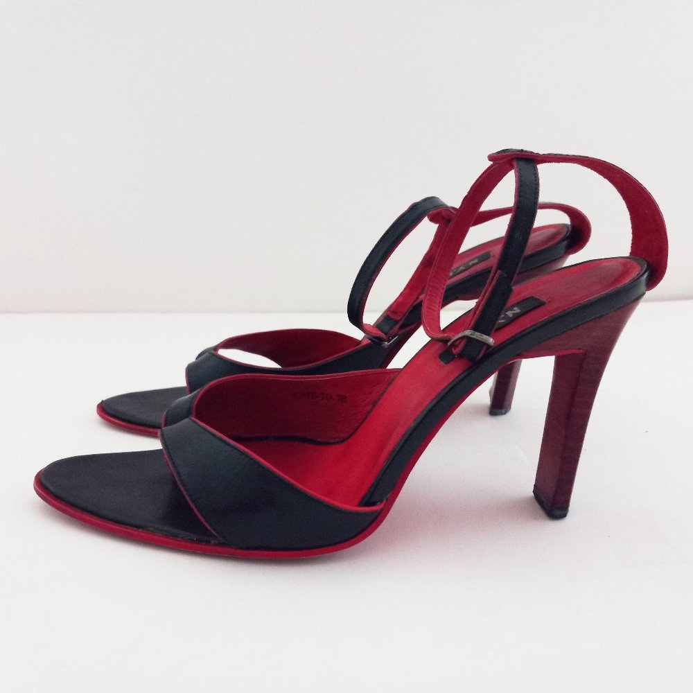 N.Y.L.A. Open Toe Heels Women's 7